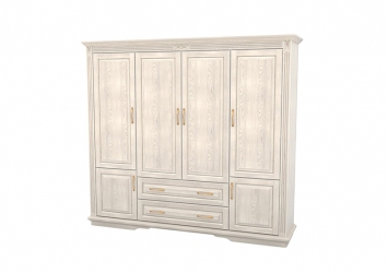 Шкаф из массива 4-х створчатый Палермо  с ящиками Шкаф из массива 4-х створчатый Палермо  с ящиками