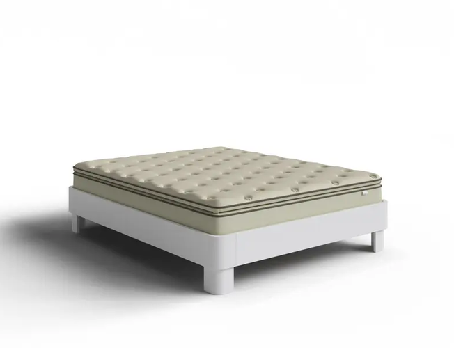 Кровать без спинки Hemwood Base, масло-воск беленный