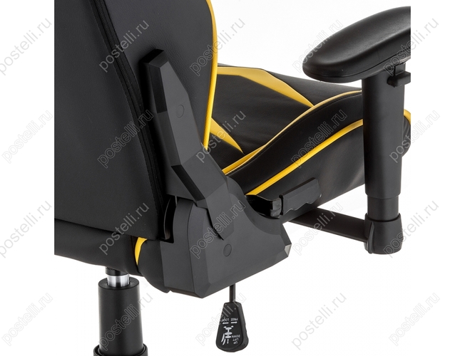 Игровое кресло Racer черное/желтое (Арт. 11379)