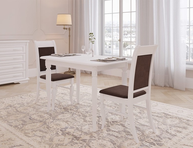 Стол Дримлайн обеденный Палермо 1 орех (Арт.150081)