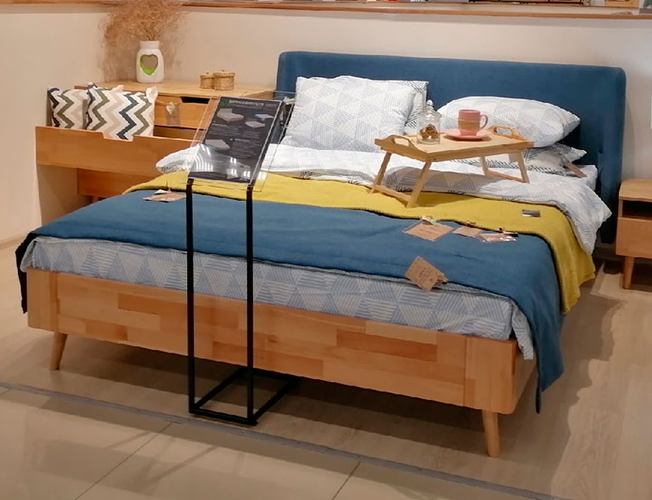 Кровать Lagom Side Wood, фото