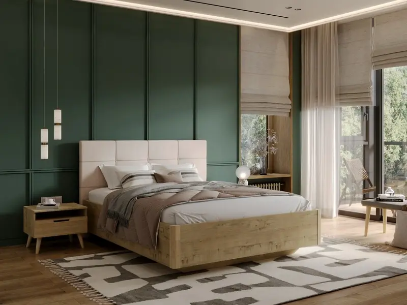 Парящая кровать New Light - бунратти/тауп